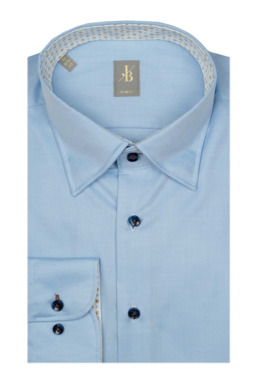 Фото рубашки Полуприлегающий силуэт Рубашка JACQUES BRITT, цвет голубой