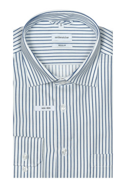 Фото рубашки Прямой силуэт Рубашка SEIDENSTICKER, цвет синий