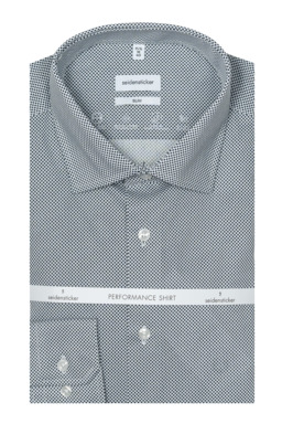 Фото рубашки Полуприлегающий силуэт Рубашка SEIDENSTICKER, цвет синий