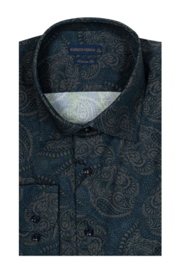 Фото рубашки Fashion Fit Рубашка ENRICO CERINI, цвет синий