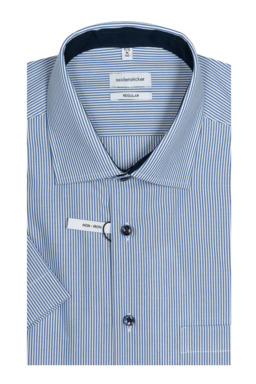 Фото рубашки Прямой силуэт Рубашка SEIDENSTICKER, цвет синий