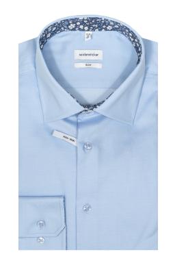 Фото рубашки Полуприлегающий силуэт Рубашка SEIDENSTICKER, цвет голубой