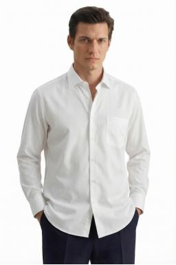 Фото рубашки Прямой силуэт Рубашка SEIDENSTICKER, цвет белый