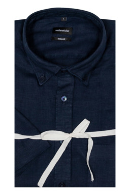 Фото рубашки Прямой силуэт Рубашка SEIDENSTICKER, цвет синий